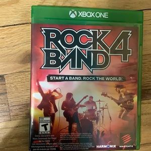 rock band 4 xbox game